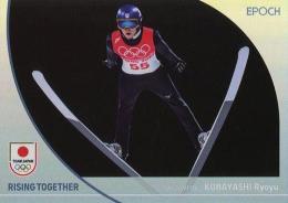 2024 EPOCH TEAM JAPAN WINTER OLYMPIANS #10 小林陵侑(スキー・ジャンプ)【99枚限定】ホログラム版:A インサートカード