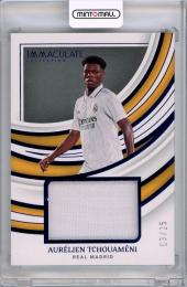 2022-23 PANINI Immaculate Collection Soccer Aurelien Tchouameni Remarkable Memorabilia Sapphire 25枚限定【03/25】Real Madrid