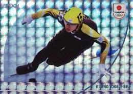 2024 EPOCH TEAM JAPAN WINTER OLYMPIANS #42 西谷岳文(スケート・ショートトラック)【60枚限定】ホログラム版:B インサートカード