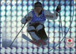 2024 EPOCH TEAM JAPAN WINTER OLYMPIANS #63 上村愛子(スキー・フリースタイル)【60枚限定】ホログラム版:B インサートカード