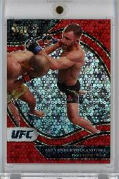 2021 Panini Select UFC  Alexander Volkanovski Red Disco #246 096/199