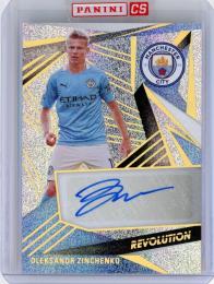 2020-21 PANINI Revolution Premier League Oleksandr Zinchenko Autograph No.A-OZ Manchester City