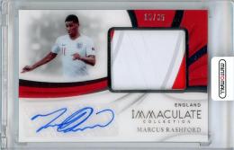 2018-19 PANINI Immaculate Collection Soccer Marcus Rashford Premium Patch Autograph 35枚限定【15/35】