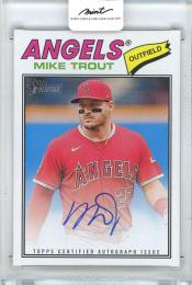 2026 Topps Heritage Mike Trout Autograph