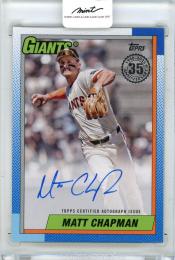 2025 Topps Update Matt Chapman Autograph