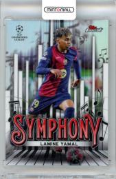 2024-25 Topps Finest Uefa Club Competitions Lamine Yamal #SY-19 Symphony Fc Barcelona