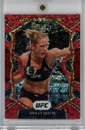 2021 Panini Select UFC  Holly Holm Red Disco #54 055/199