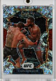 2021 Panini Select UFC  Leon Edwards Disco #67