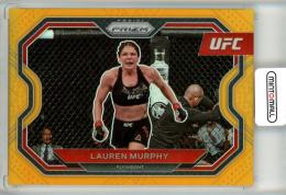 2021 Panini Prizm UFC MMA Flyweight Lauren Murphy Base Horizontal , Orange Prizm 74/99