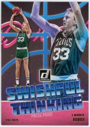 2018-19 Donruss Swishful Thinking Press Proof #1 Larry Bird