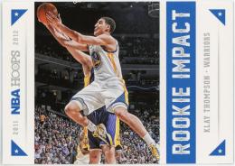 2012-13 Hoops Rookie Impact #4 Klay Thompson