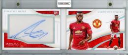 2020 PANINI Immaculate Collection Soccer Aaron Wan-Bissaka Signature Moves Autograph Booklet 41枚限定【26/41】Manchester United