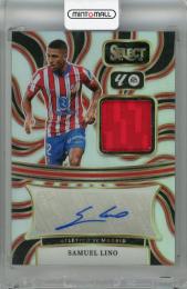 2024-25 Panini Select La Liga Samuel Lino Autographed Memorabilia #5 Atletico De Madrid