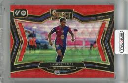 2024-25 Panini Select La Liga Lamine Yamal Red Wave #214【42/59】 FC Barcelona