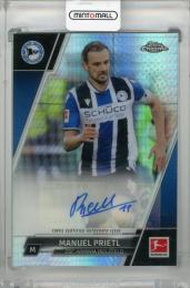 2021-22 Topps Chrome Bundesliga Manuel Prietl Autographs Prism Refractors #BCAMP ※表面凹みあり【076/175】 DSC Arminia Bielefeld