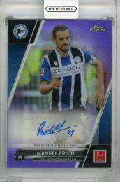 2021-22 Topps Chrome Bundesliga Manuel Prietl Autographs Purple Refractors #BCAMP【155/199】 DSC Arminia Bielefeld