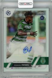 2022-23 Topps Chrome UEFA Club Competitions  Issahaku Fatawu Autographs #CAIF RC ※表面傷有り Sporting clube De Portugal