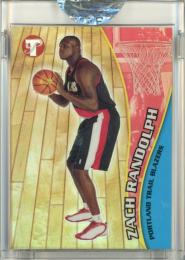 2001-02 Topps Pristine Zach Randolph Refractors #87 Portland Trail Blazers