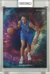 2023-24 Panini Donruss Basketball Dereck Lively Ⅱ Night Moves #22 Dallas Mavericks