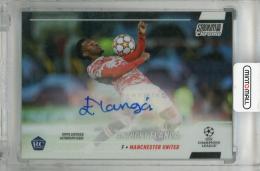 2021-22 Topps Stadium Club Chrome  Anthony Elanga UEFA Champions League Autographs #CAAE RC Manchester United