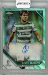2021-22 Topps Chrome UEFA Champions Daniel Braganca Autographs Aqua Refractors #CADB RC 【174/199】 Sporting clube De Portugal