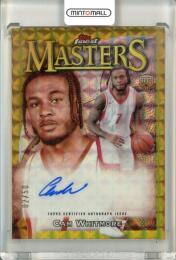 2023-24 Topps Finest Cam Whitmore Flashback Autographs Gold Geometric Refractors #FLACW【02/50】 Houston Rockets