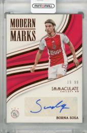 2023-24 Panini Immaculate Collection Borna Sosa Modern Marks #16 ※表面凹みあり【39/99】 Afc Ajax