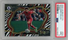 2022-23 Panini Select Premier League Mohamed Salah Zebra #224【25/25 (ラストナンバー!)】【PSA 9】 Liverpool FC
