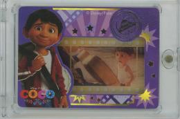 2023 CARD.FUN PIXAR 37th Anniversary Oscar Honoray Film Transparency Flash Card / MIGUEL RIVERA(Coco)