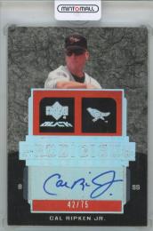 2007 UD Black Prodigious Autographs #CR Cal Ripken Jr. 【42/75】