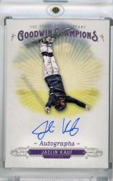 2018 Upper Deck Goodwin Champions Skiing Jaelin Kauf Autographs