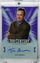 2019 Leaf Metal Pop Century  Tom Arnold Base Signatures Purple (パラレル版) (Lastナンバー!) 15/15