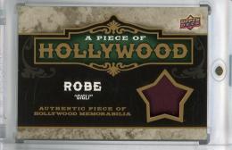2009 Upper Deck A Piece of History  Ben Affleck Robe "Gigli"  A Piece of Hollywood Memorabilia