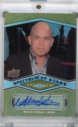 2009 Upper Deck Spectrum  Martin Klebba Spectrum of Stars Autographs