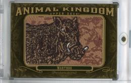 2011 Upper Deck Goodwin Champions  Warthog  Animal Kingdom Patch