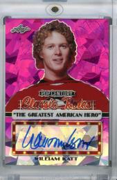 2020 Leaf Metal Pop Century  William Katt Classic Roles  Autographs Crystal Pink (パラレル版) 4/6