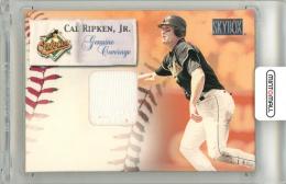 2000 Skybox Cal Ripken Jr. Genuine Coverage Jersey Card Orioles