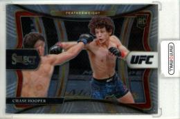 2021 Panini Select UFC MMA Featherweight Chase Hooper Base Premier Level