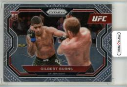 2021 Panini Prizm UFC MMA Welterweight Gilbert Burns Base Horizontal