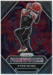 2020-21 Panini Prizm Fireworks #20 Kyrie Irving
