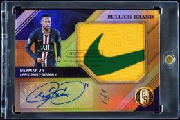 2019-20 Panini FIFA Gold Standard BS-NJR Bullion Brand Swatch Signatures Neymar Jr 【1of1】 Paris Saint-Germain