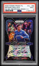 2020-21 Panini Prizm English Premier League CL-MB Michael Ballack Club Legends Signatures Prizms Breakaway【1of1】【PSA MINT 9】 Chelsea FC