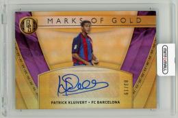 2019-20 Panini Gold Standard Patrick Kluivert Marks of Gold Mint【3/19】 FC Barcelona