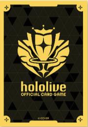 ◆予約◆hololive OFFICIAL CARD GAME オフィシャルホロカスリーブ Vol.25 『ブランドロゴ(Yellow)』
