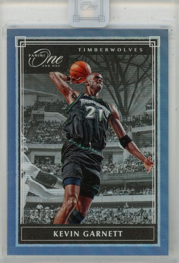 ミントモール / MINT 新宿店 / 2019-20 PANINI One and One Kevin Garnett Blue #177  【22/25】 Minnesota Timberwolves