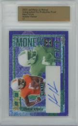 2023 LEAF Metal Football So Money! Autographs Pre-Production Proof Mojo Purple / HENDON HOOKER(University of Tennessee/NFL Draft 2023 Round: 3 Pick: 68 Detroit Lions) 【1/1】