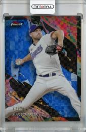 2024 Topps Finest Max Scherzer Blue Checkerboard Refractors #129【42/75】 Texas Rangers