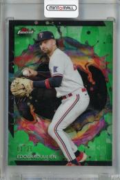 2024 Topps Finest Edouard Julien Green Refractors #206【01/25(ファーストナンバー)】 Minnesota Twins