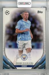 2023-24 Topps UEFA Club Competitions Erling Haaland Base #39 ※角折れあり Manchester City