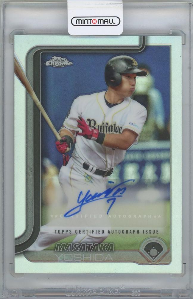 NPB TOPPS 2022  吉田正尚 ミントモール / MINT 横浜店 / 2025 TOPPS Chrome NPB / 吉田正尚